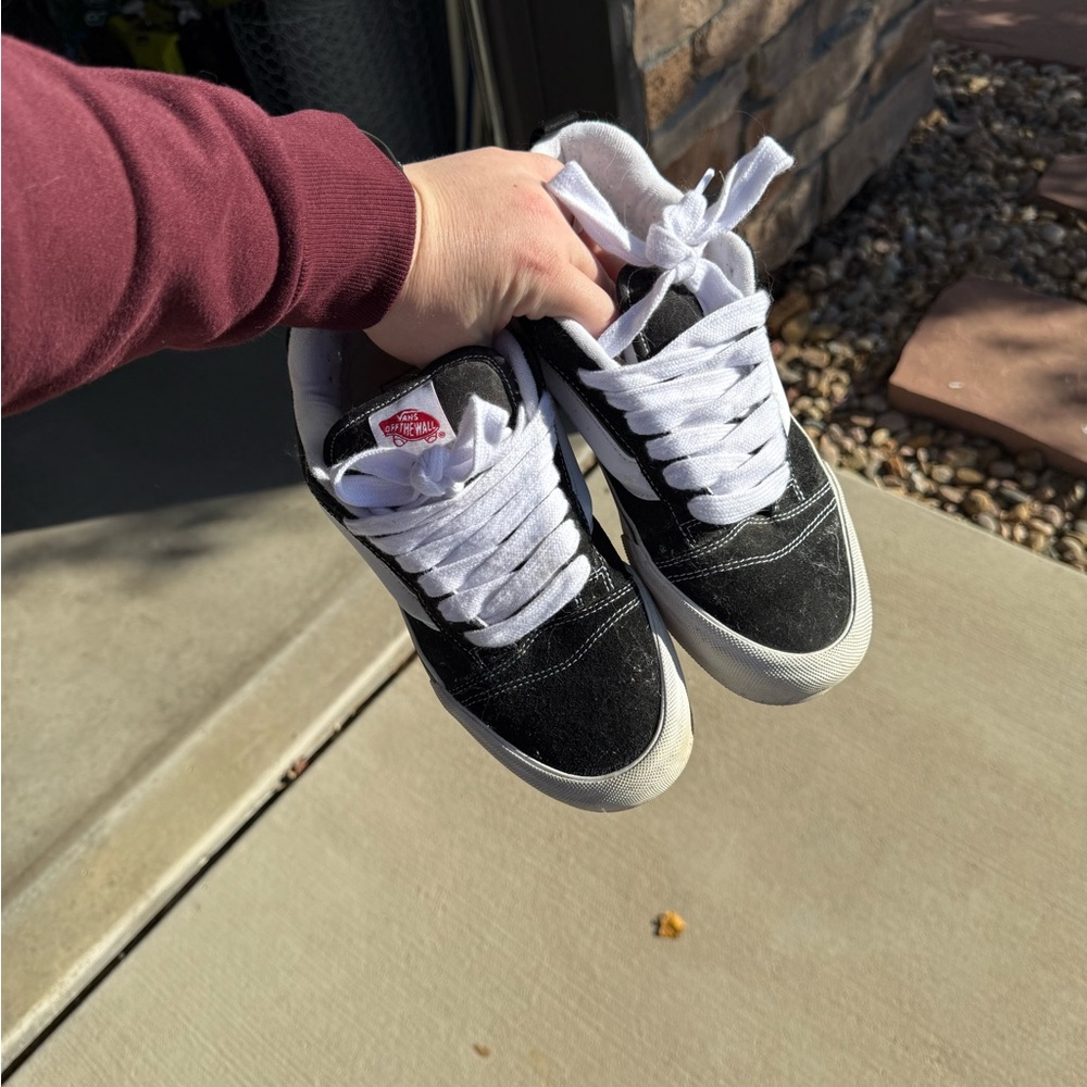 Vans Black and White Sneakers